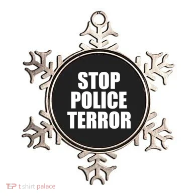 Stop Police Terror Ornament