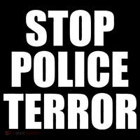 Stop Police Terror Ornament thumb 1