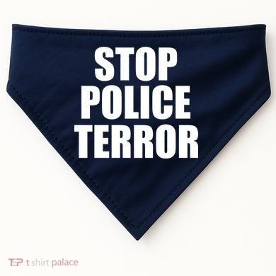 Stop Police Terror USA-Made Doggie Bandana
