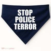 Stop Police Terror USA-Made Doggie Bandana thumb 0