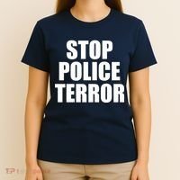 Stop Police Terror T-Shirt thumb 4