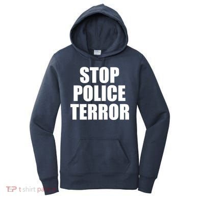 Stop Police Terror Women's Hoodie