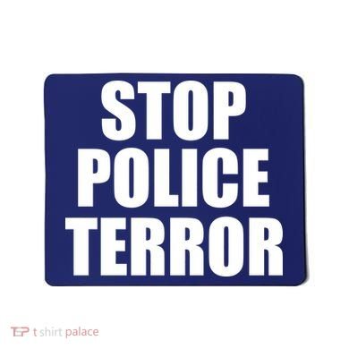 Stop Police Terror Mousepad