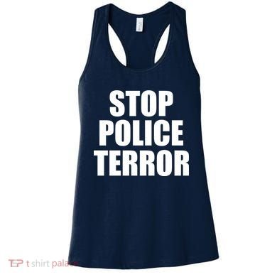 Stop Police Terror Women's Tank Top