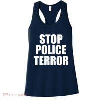 Stop Police Terror Women's Tank Top thumb 0