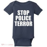 Stop Police Terror Baby Bodysuit thumb 0
