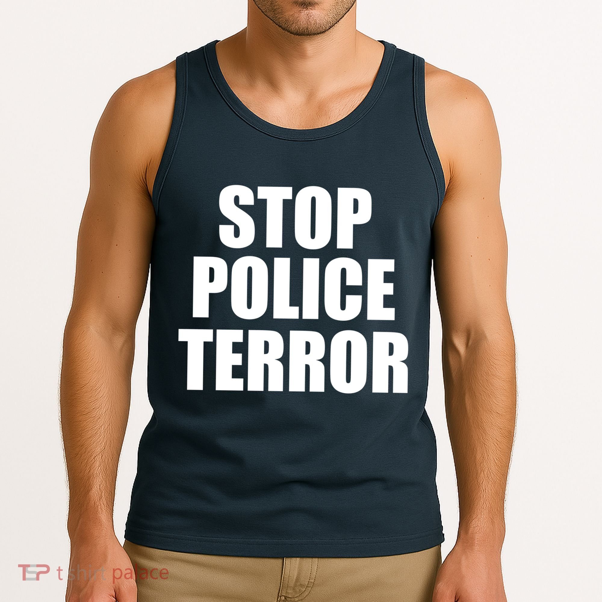 Stop Police Terror Tank Top