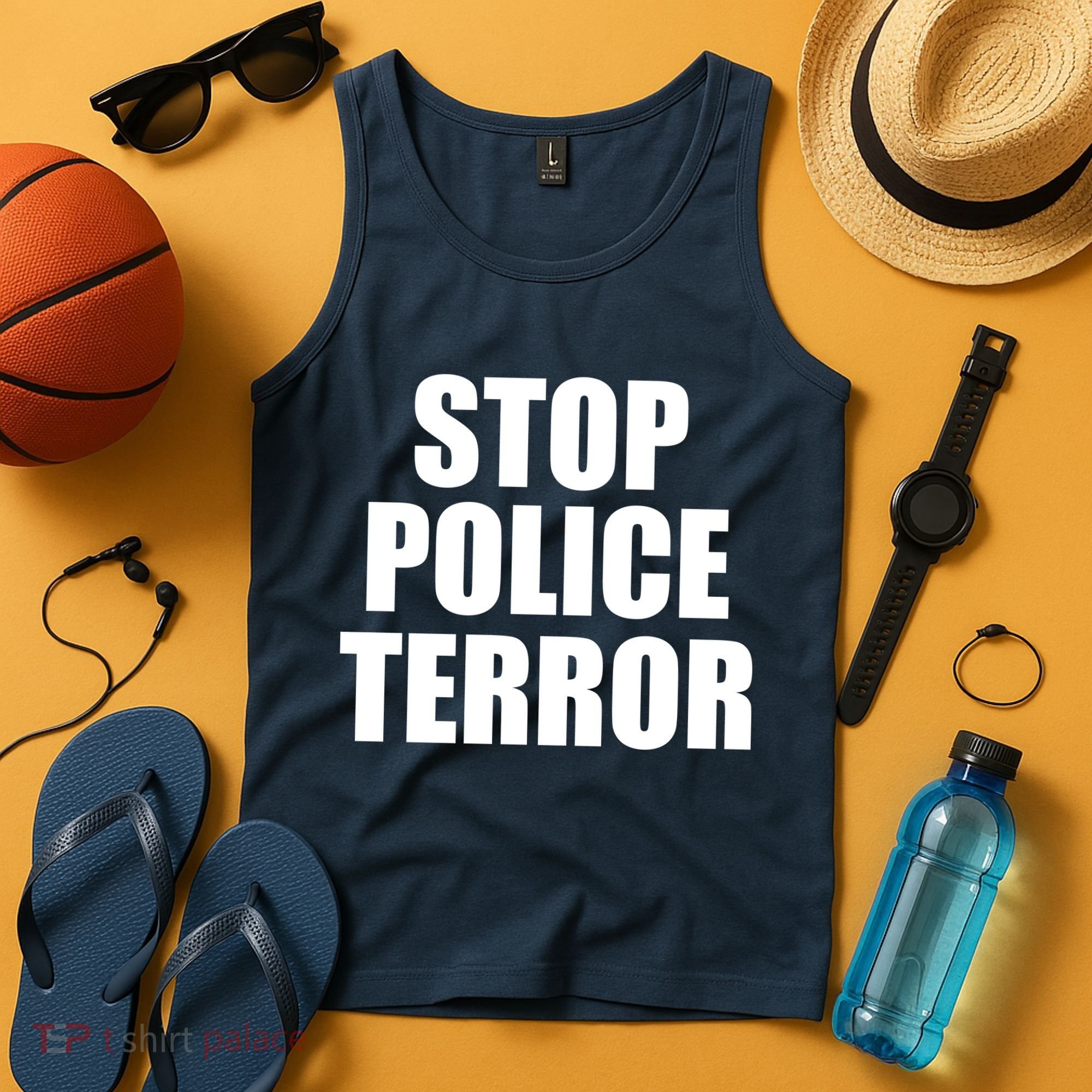 Stop Police Terror Tank Top
