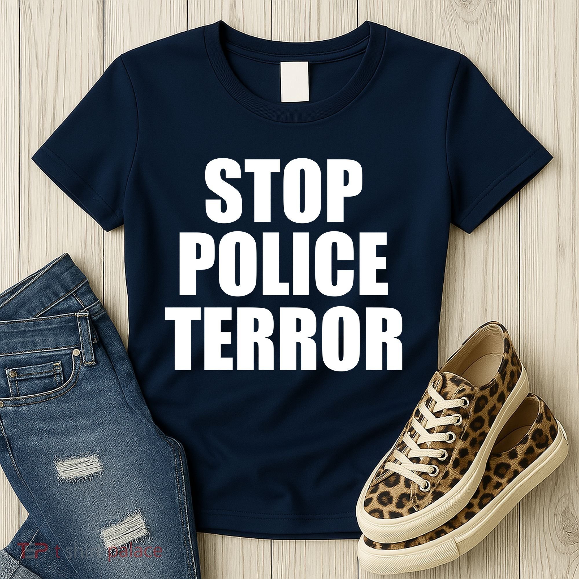 Stop Police Terror Women's T-Shirt