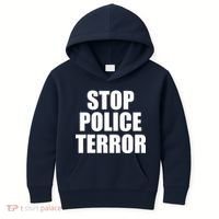 Stop Police Terror Kids Hoodie thumb 0