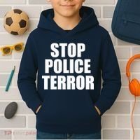 Stop Police Terror Kids Hoodie thumb 2