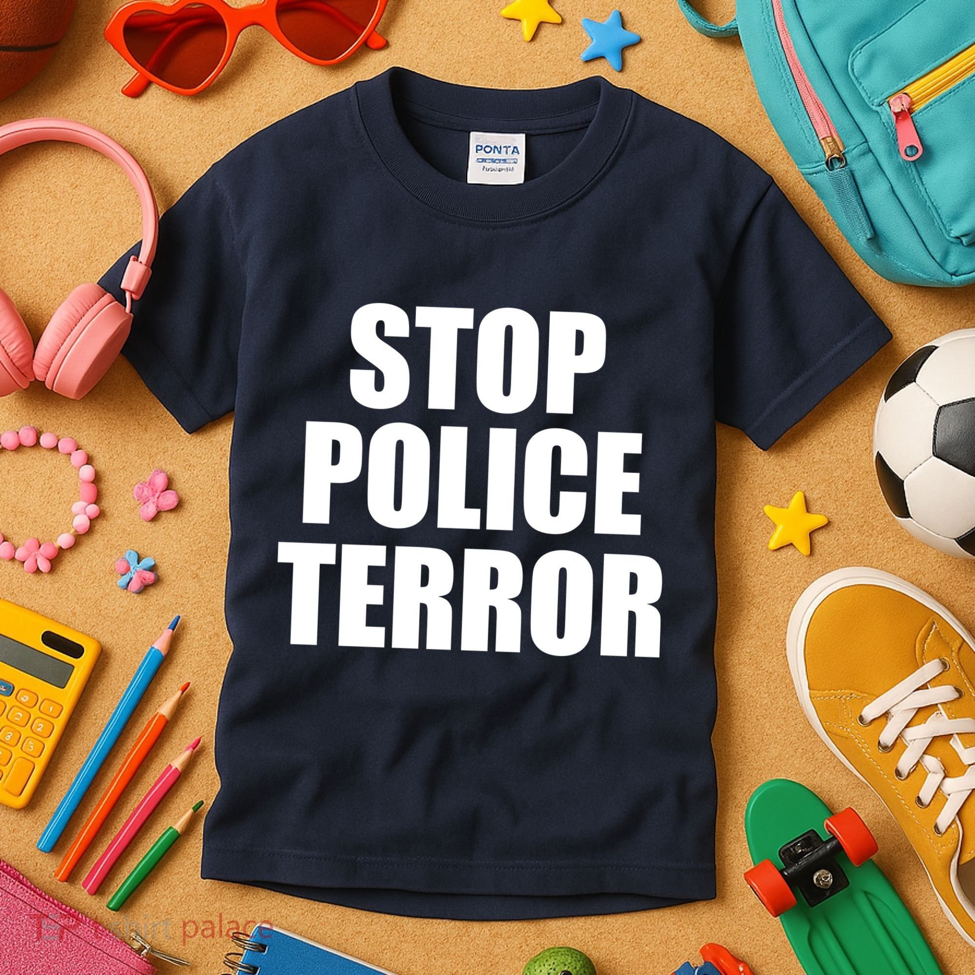 Stop Police Terror Kids T-Shirt