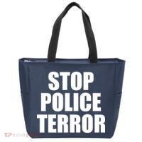 Stop Police Terror Tote Bag thumb 0