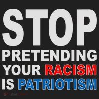 Stop Pretending Your Racism Is Patriotism Beanie thumb 2