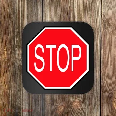 Stop Sign Coaster