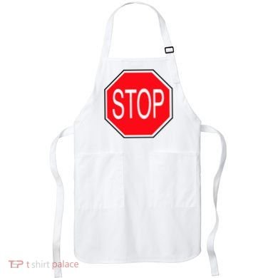 Stop Sign Apron