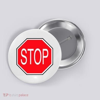 Stop Sign Button