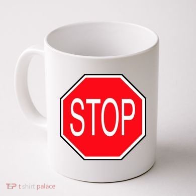 Stop Sign Coffee Mug