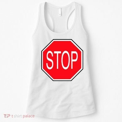 Stop Sign Women's Tank Top
