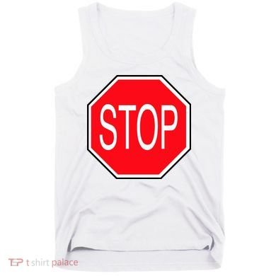 Stop Sign Tank Top