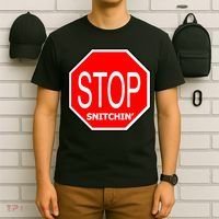 STOP Snitching Snitchin' T-Shirt thumb 6