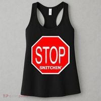 STOP Snitching Snitchin' Women's Tank Top thumb 3