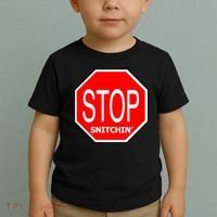 STOP Snitching Snitchin' Toddler T-Shirt thumb 2