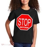 STOP Snitching Snitchin' Kids T-Shirt thumb 2