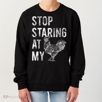 Stop Staring At My Cock Women's Sweatshirt thumb 0