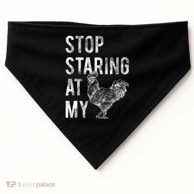 Stop Staring At My Cock USA-Made Doggie Bandana