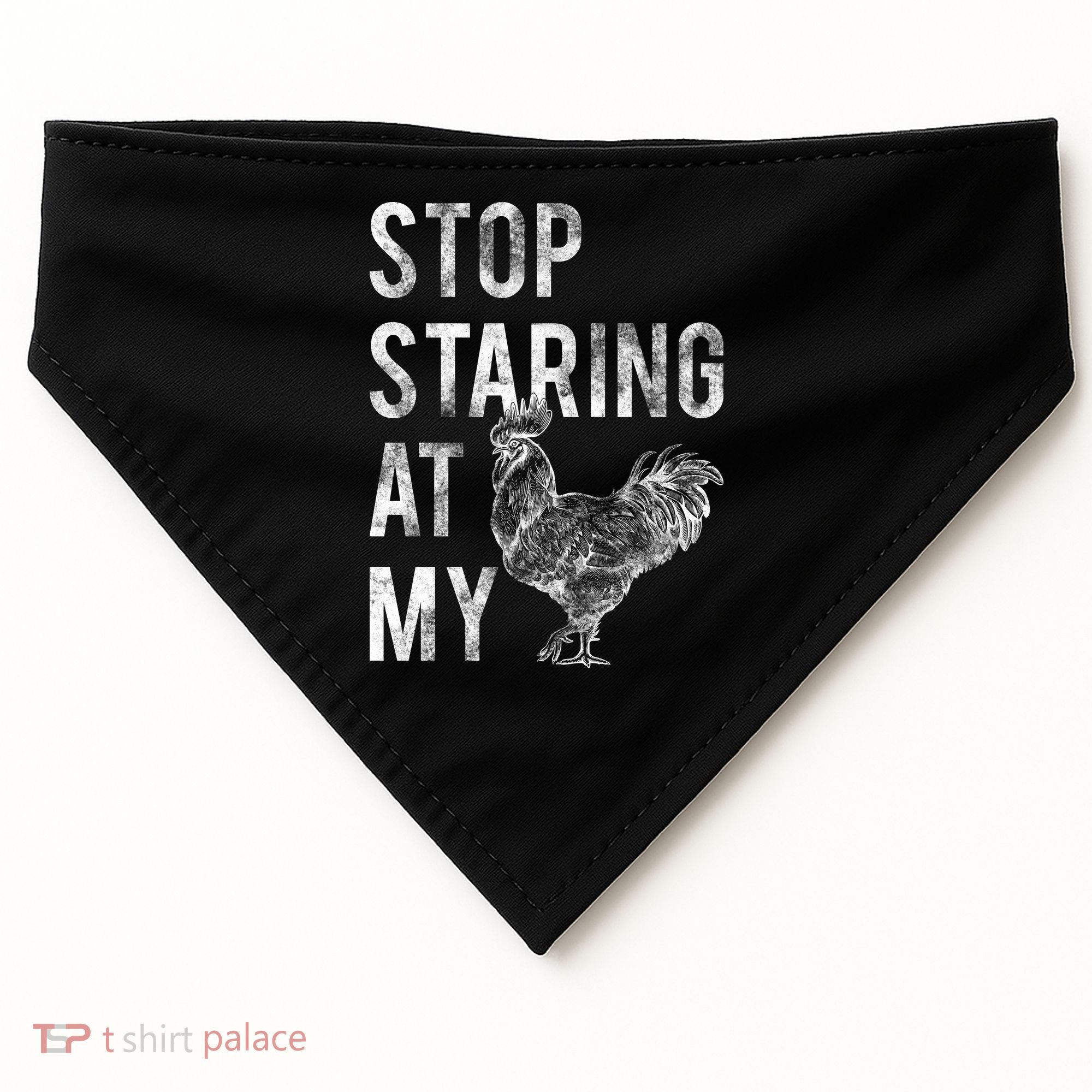 Stop Staring At My Cock USA-Made Doggie Bandana