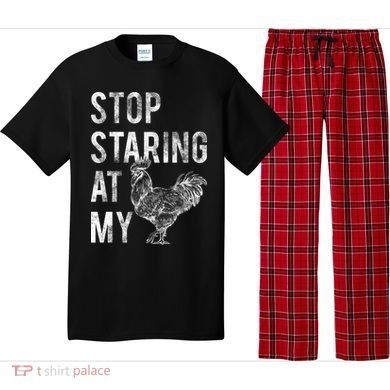 Stop Staring At My Cock Pajama Set