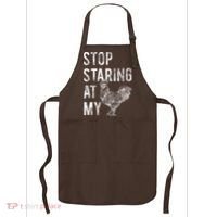 Stop Staring At My Cock Apron thumb 0