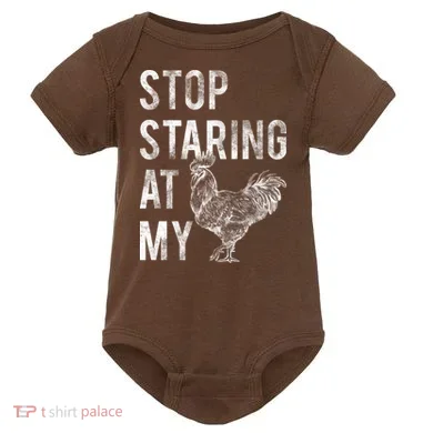 Stop Staring At My Cock Baby Bodysuit