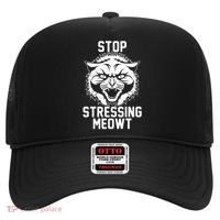 Stop Stressing Meowt Angry Cat Hat thumb 0