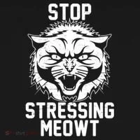 Stop Stressing Meowt Angry Cat Toddler Hoodie thumb 2