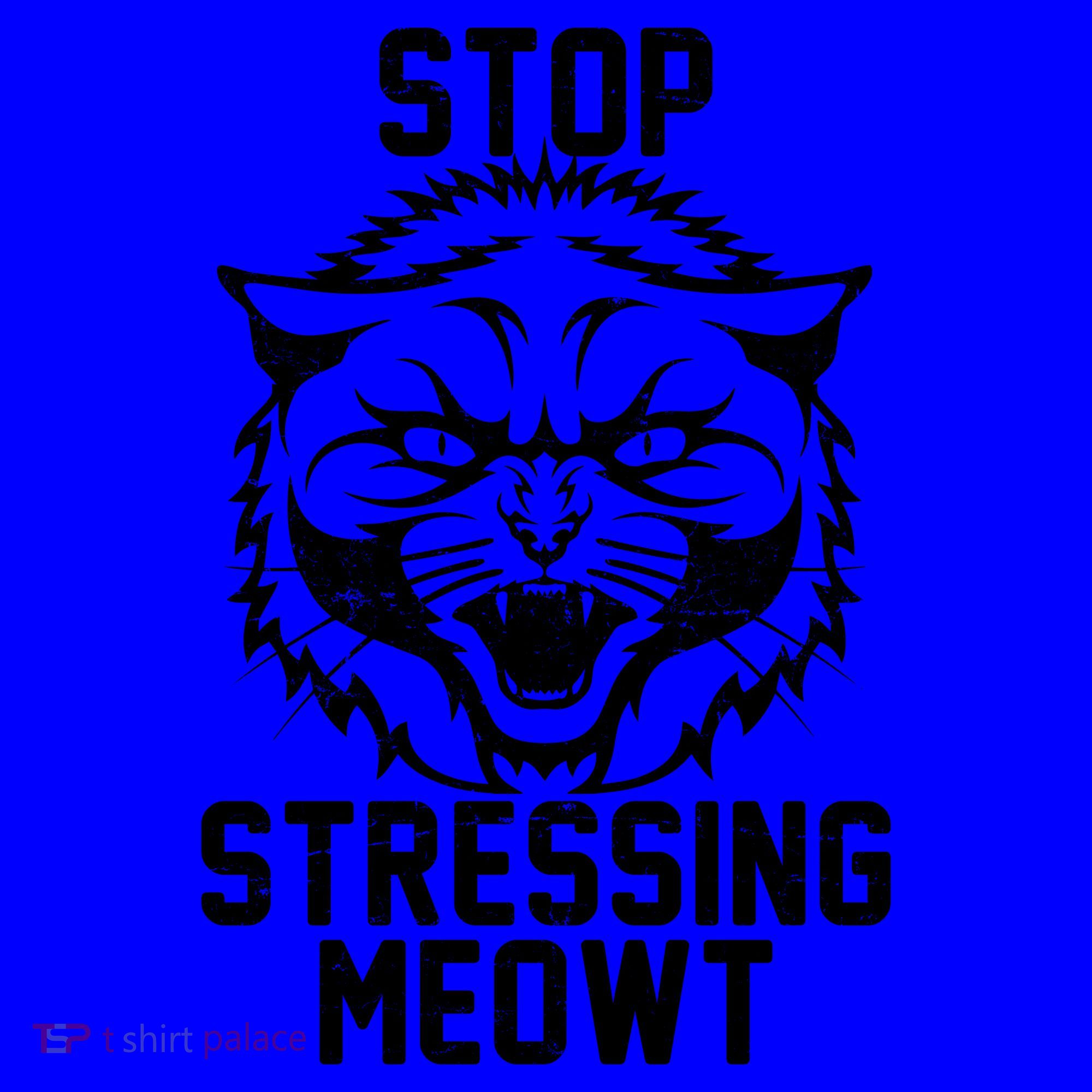 Stop Stressing Meowt Angry Cat Coffee Mug