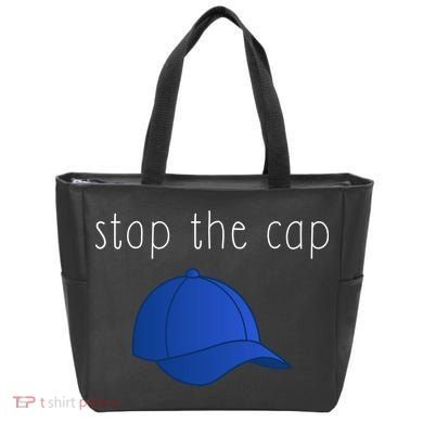 Stop The Cap Tote Bag