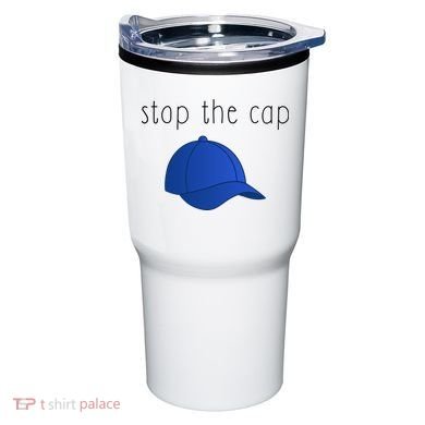 Stop The Cap Tumbler