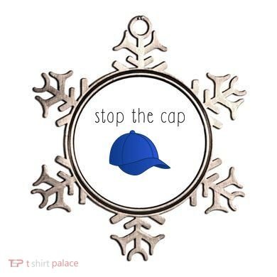 Stop The Cap Ornament