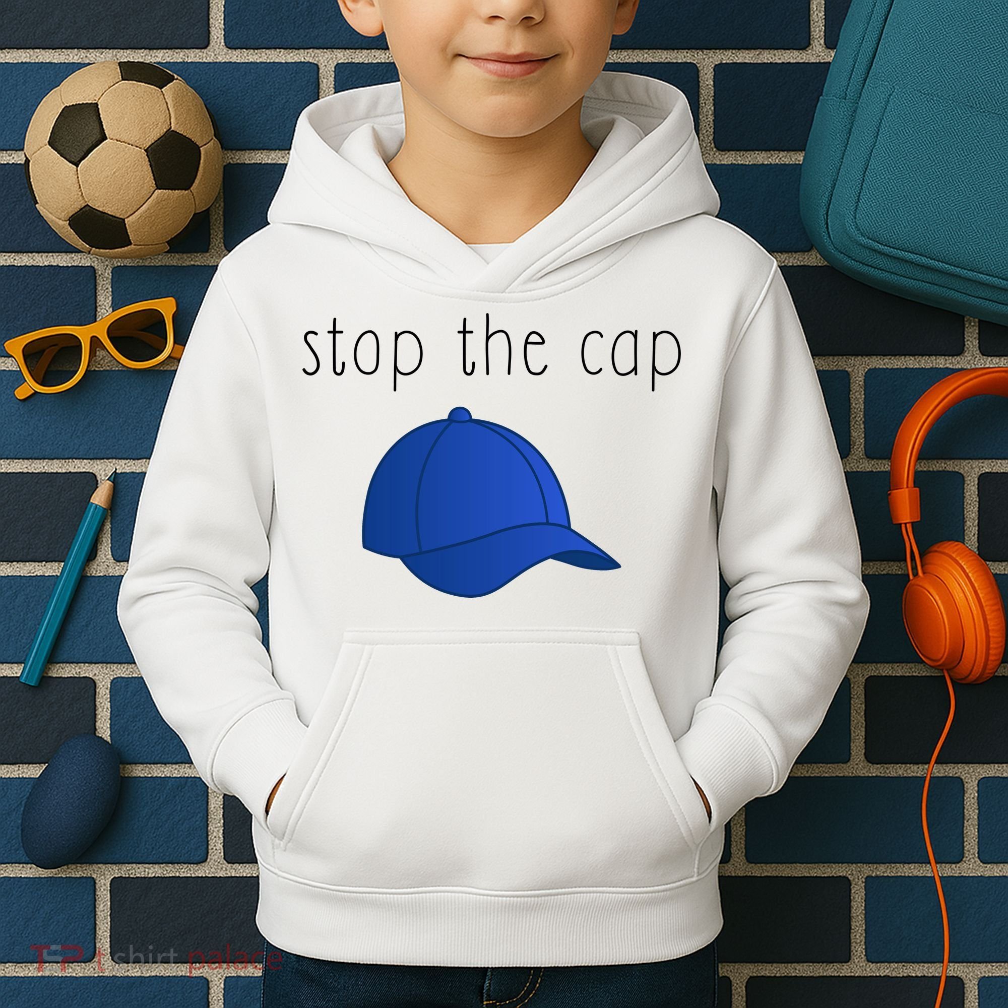 Stop The Cap Kids Hoodie
