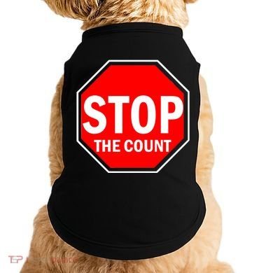 Stop The Count Doggie Tank