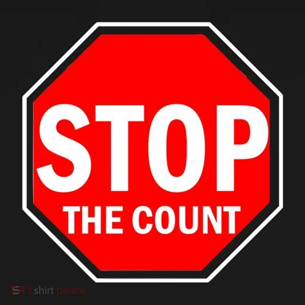 Stop The Count Doggie Tank