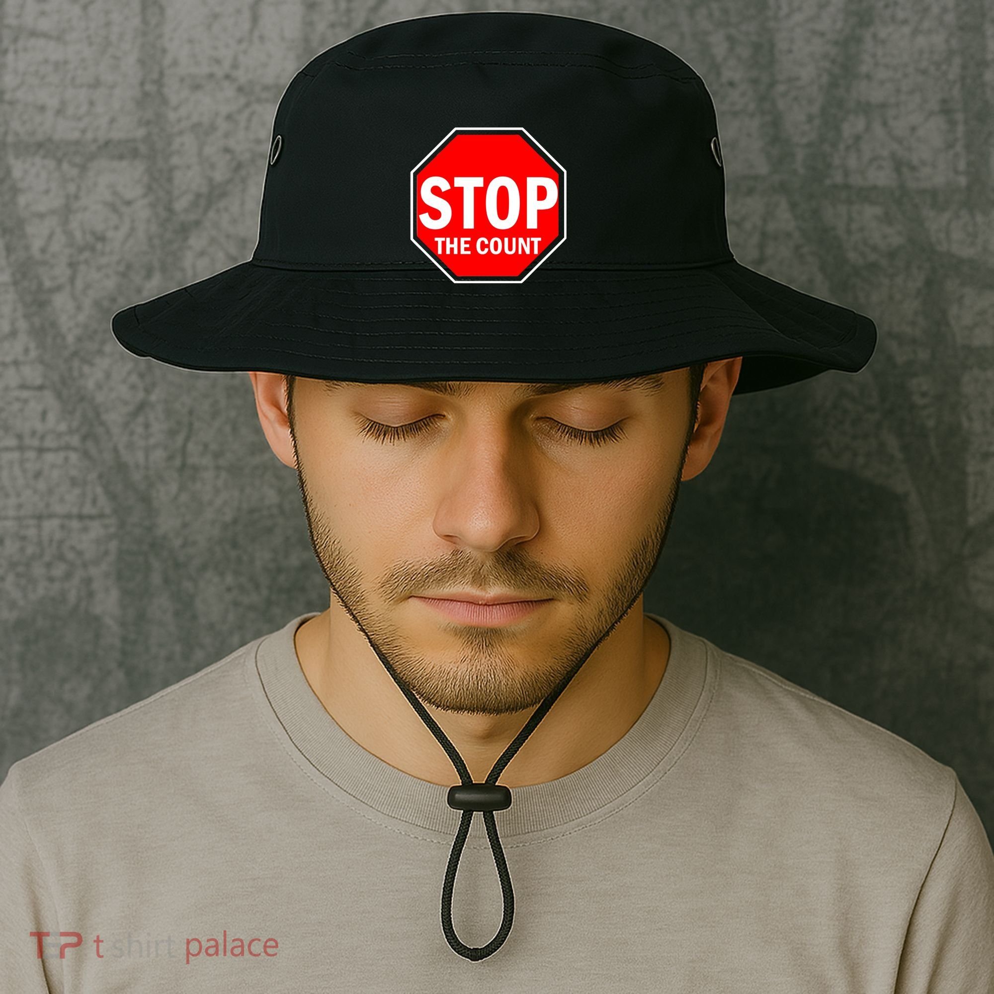 Stop The Count Bucket Hat