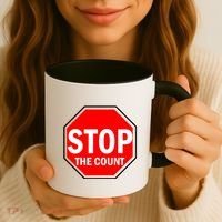 Stop The Count Coffee Mug thumb 3