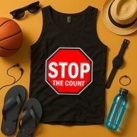Stop The Count Tank Top thumb 4