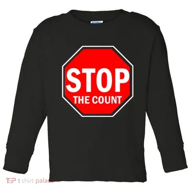 Stop The Count Toddler Long Sleeve