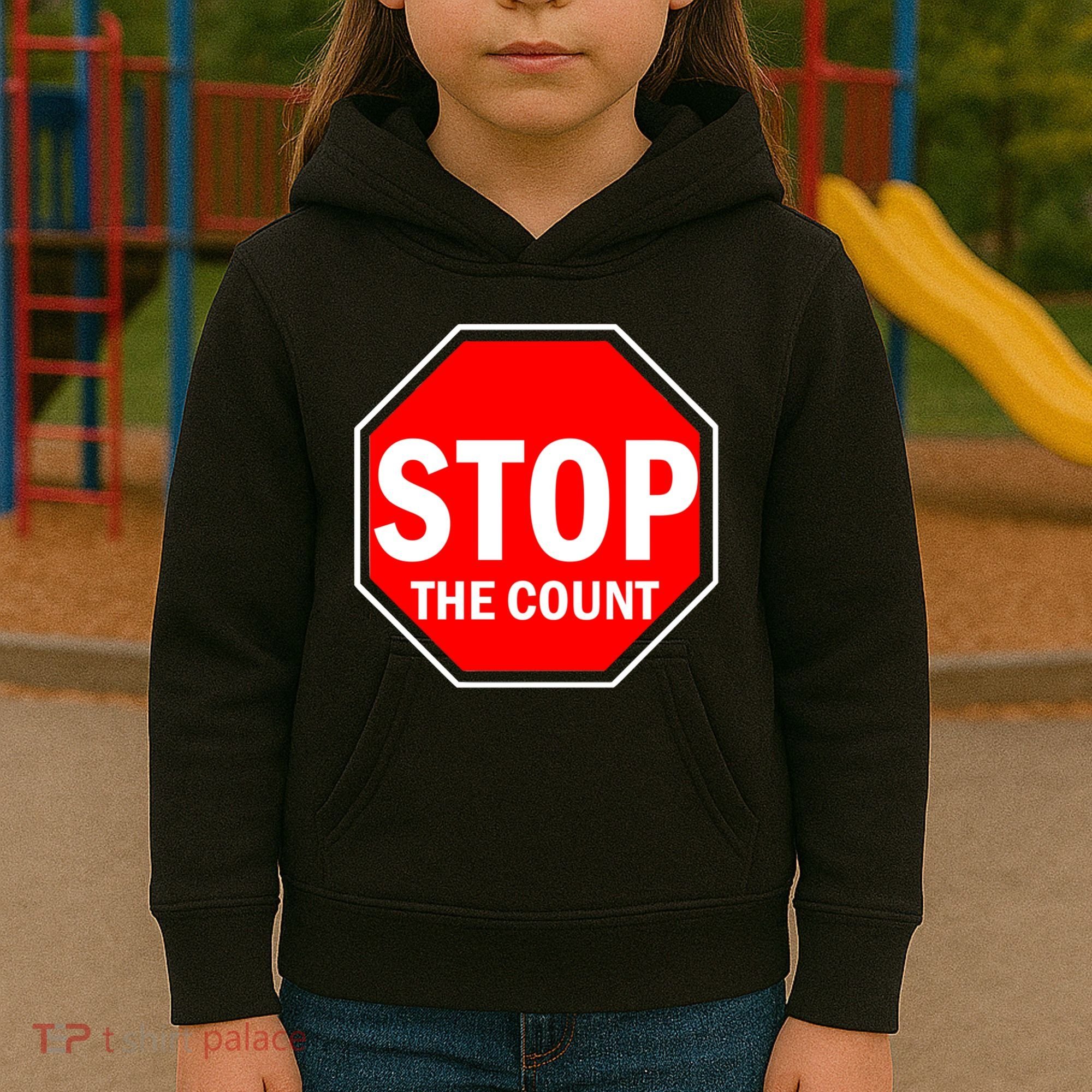 Stop The Count Kids Hoodie