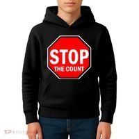 Stop The Count Kids Hoodie thumb 4