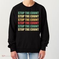 Stop The Count Word Mashup Women's Sweatshirt thumb 0